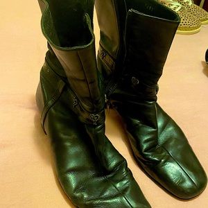 Brighton black short boot